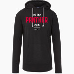 Pleasanton Middle School Panthers <span class="pdp-name-mascot">Pleasanton Panthers</span> MV Sport Men's Miles Slub Hooded Long Sleeve Tee Front Thumbnail
