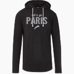 PARIS HIGH SCHOOL WILDCATS <span class="pdp-name-mascot">PARIS WILDCATS</span> MV Sport Men's Miles Slub Hooded Long Sleeve Tee Front Thumbnail