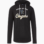 Haddam Killingworth Cougars Online Store MV Sport Men's Miles Slub Hooded Long Sleeve Tee Front Thumbnail