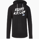 REAVIS HIGH SCHOOL RAMS MV Sport Men's Miles Slub Hooded Long Sleeve Tee Front Thumbnail