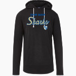 Divine Savior Academy Sharks <span class="pdp-name-mascot">Divine Savior Sharks</span> MV Sport Men's Miles Slub Hooded Long Sleeve Tee Front Thumbnail