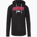 Zachary Broncos <span class="pdp-name-mascot">Zachary Broncos</span> MV Sport Men's Miles Slub Hooded Long Sleeve Tee Front Thumbnail