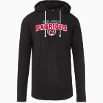 Bob Jones Patriots MV Sport Men's Miles Slub Hooded Long Sleeve Tee Front Thumbnail