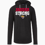 PORT ST LUCIE HIGH SCHOOL JAGUARS MV Sport Men's Miles Slub Hooded Long Sleeve Tee Front Thumbnail