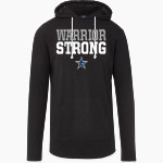 GROVETOWN HIGH SCHOOL WARRIORS <span class="pdp-name-mascot">GROVETOWN WARRIORS</span> MV Sport Men's Miles Slub Hooded Long Sleeve Tee Front Thumbnail