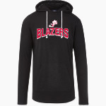 LINDHURST HIGH SCHOOL BLAZERS <span class="pdp-name-mascot">LINDHURST BLAZERS</span> MV Sport Men's Miles Slub Hooded Long Sleeve Tee Front Thumbnail