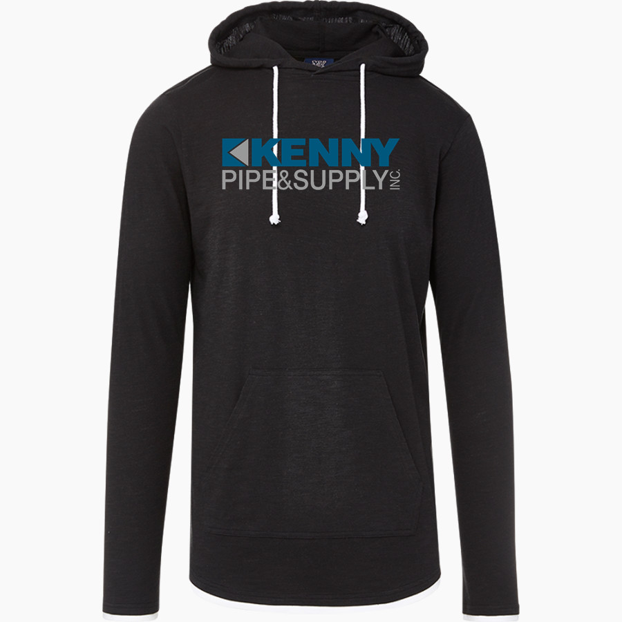 KENNY PIPE & SUPPLY <span class="pdp-name-mascot">KENNY PIPE & SUPPLY</span> MV Sport Men's Miles Slub Hooded Long Sleeve Tee
