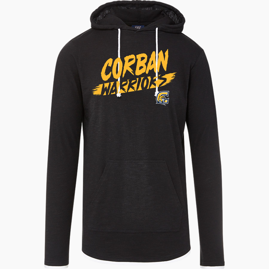 Corban Warriors <span class="pdp-name-mascot">Corban Warriors</span> MV Sport Men's Miles Slub Hooded Long Sleeve Tee