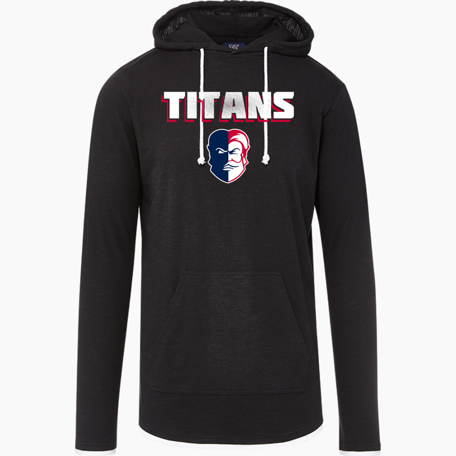 Tesoro Titans <span class="pdp-name-mascot">Tesoro Titans</span> MV Sport Men's Miles Slub Hooded Long Sleeve Tee