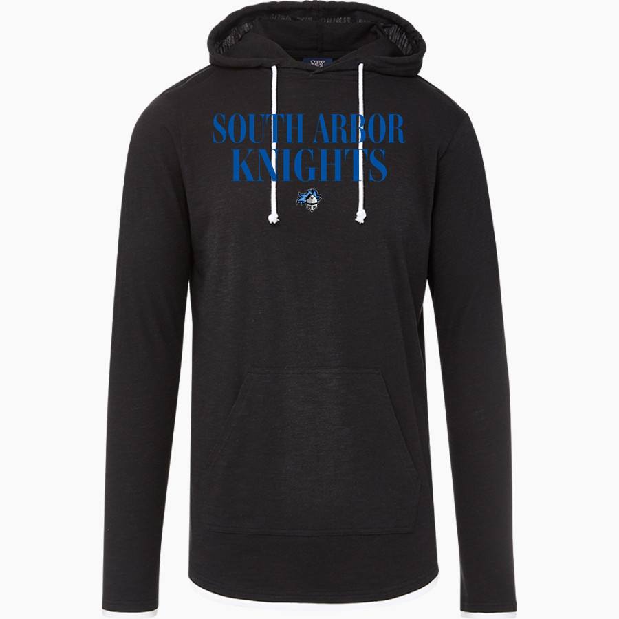 South Arbor Knights <span class="pdp-name-mascot">South Arbor Charter Academy Knights</span> MV Sport Men's Miles Slub Hooded Long Sleeve Tee