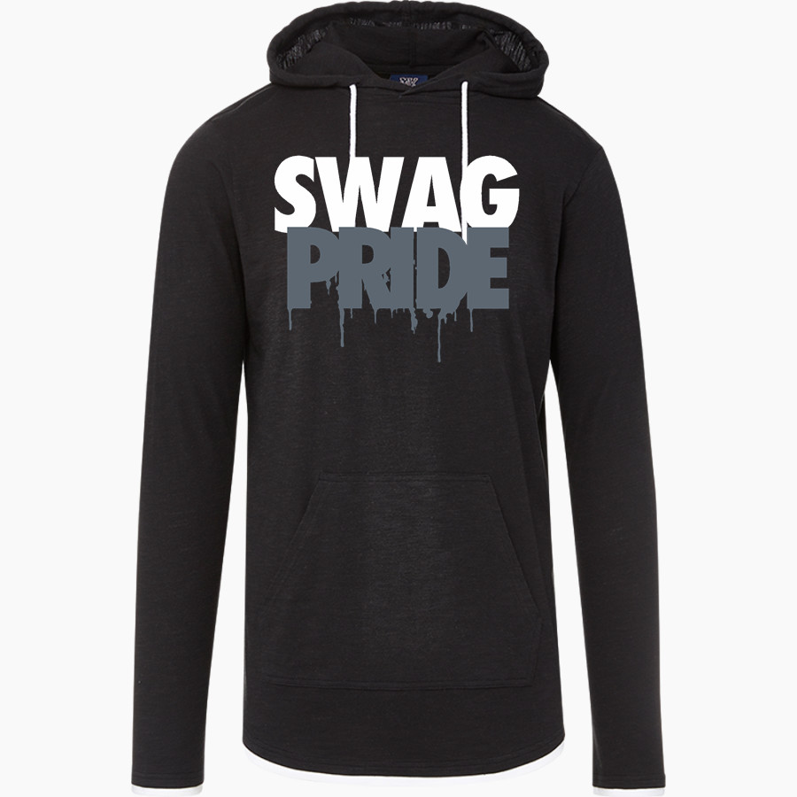 Swag 7v7 Swag <span class="pdp-name-mascot">Swag 7v7 Swag</span> MV Sport Men's Miles Slub Hooded Long Sleeve Tee