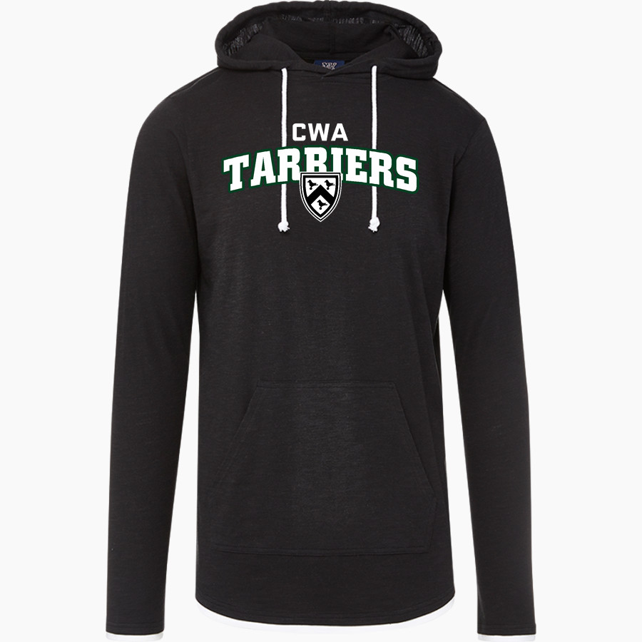 CWA Tarriers MV Sport Men's Miles Slub Hooded Long Sleeve Tee