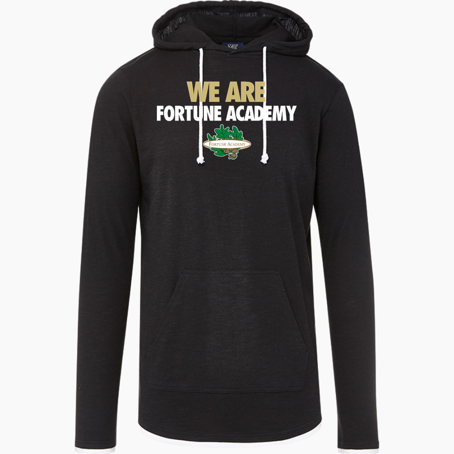 Fortune Academy Mighty Oaks online store MV Sport Men's Miles Slub Hooded Long Sleeve Tee