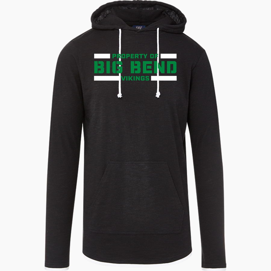 Big Bend Vikings <span class="pdp-name-mascot">Big Bend Vikings</span> MV Sport Men's Miles Slub Hooded Long Sleeve Tee