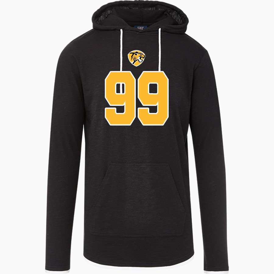 Computech Tigers MV Sport Men's Miles Slub Hooded Long Sleeve Tee