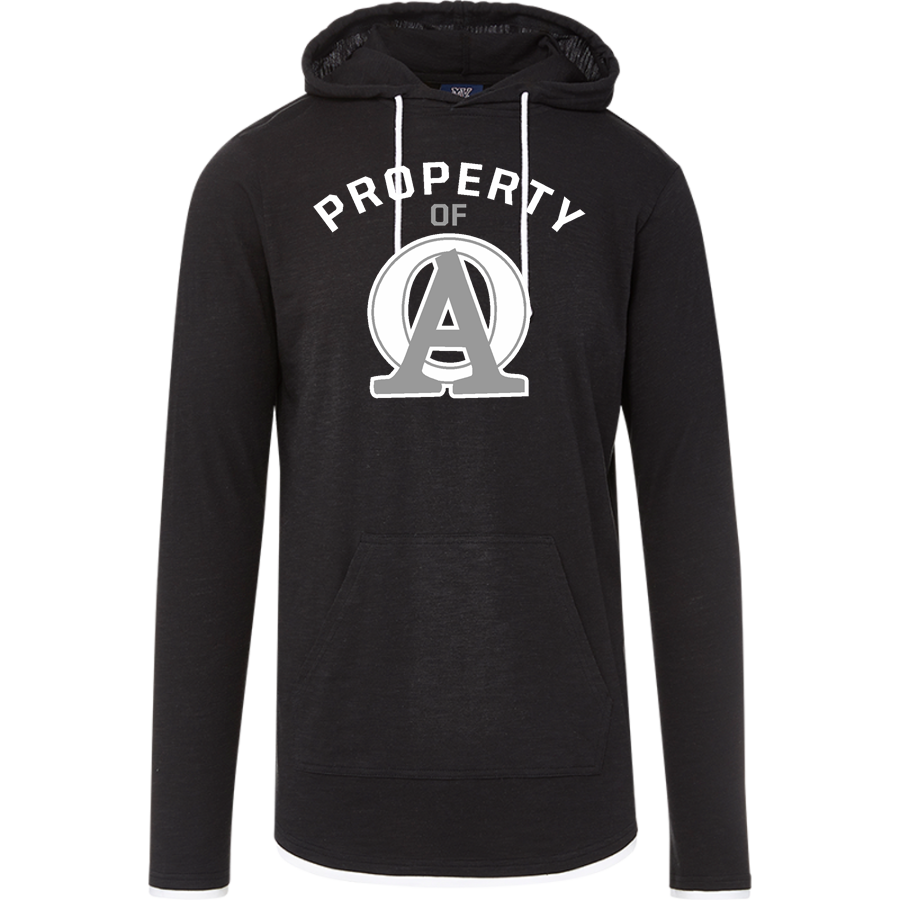 OLDENBURG ACADEMY TWISTERS <span class="pdp-name-mascot">OLDENBURG ACADEMY TWISTERS</span> MV Sport Men's Miles Slub Hooded Long Sleeve Tee
