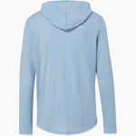 Brunswick Soccer Club Brunswick Soccer Clu MV Sport Men's Miles Slub Hooded Long Sleeve Tee Back Thumbnail