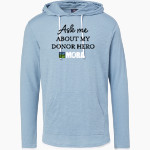 Mississippi Organ Recovery Mississippi Organ Re <span class="pdp-name-mascot">Mississippi Organ Recovery</span> MV Sport Men's Miles Slub Hooded Long Sleeve Tee Front Thumbnail