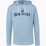 Springbrook Blue Devils <span class="pdp-name-mascot">Springbrook Blue Devils</span> MV Sport Men's Miles Slub Hooded Long Sleeve Tee Front Thumbnail