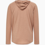 Frost Vikings MV Sport Men's Miles Slub Hooded Long Sleeve Tee Back Thumbnail