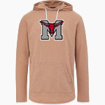 Marshall Mavericks MV Sport Men's Miles Slub Hooded Long Sleeve Tee Front Thumbnail