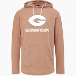 Germantown Red Devils <span class="pdp-name-mascot">Germantown Red Devils</span> MV Sport Men's Miles Slub Hooded Long Sleeve Tee Front Thumbnail