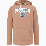 Pioneer Mustangs <span class="pdp-name-mascot">Pioneer Mustangs</span> MV Sport Men's Miles Slub Hooded Long Sleeve Tee Front Thumbnail