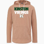 Kinston Vikings <span class="pdp-name-mascot">Kinston Vikings</span> MV Sport Men's Miles Slub Hooded Long Sleeve Tee Front Thumbnail