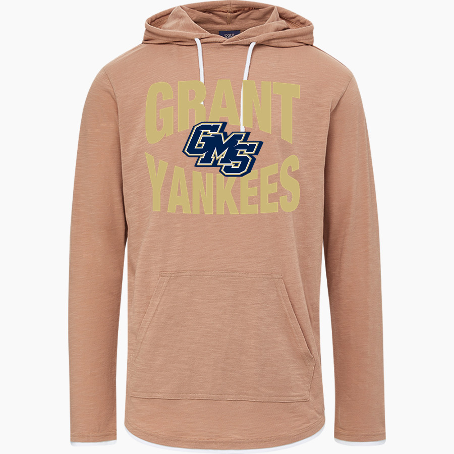 Grant Yankees <span class="pdp-name-mascot">Grant Yankees</span> MV Sport Men's Miles Slub Hooded Long Sleeve Tee