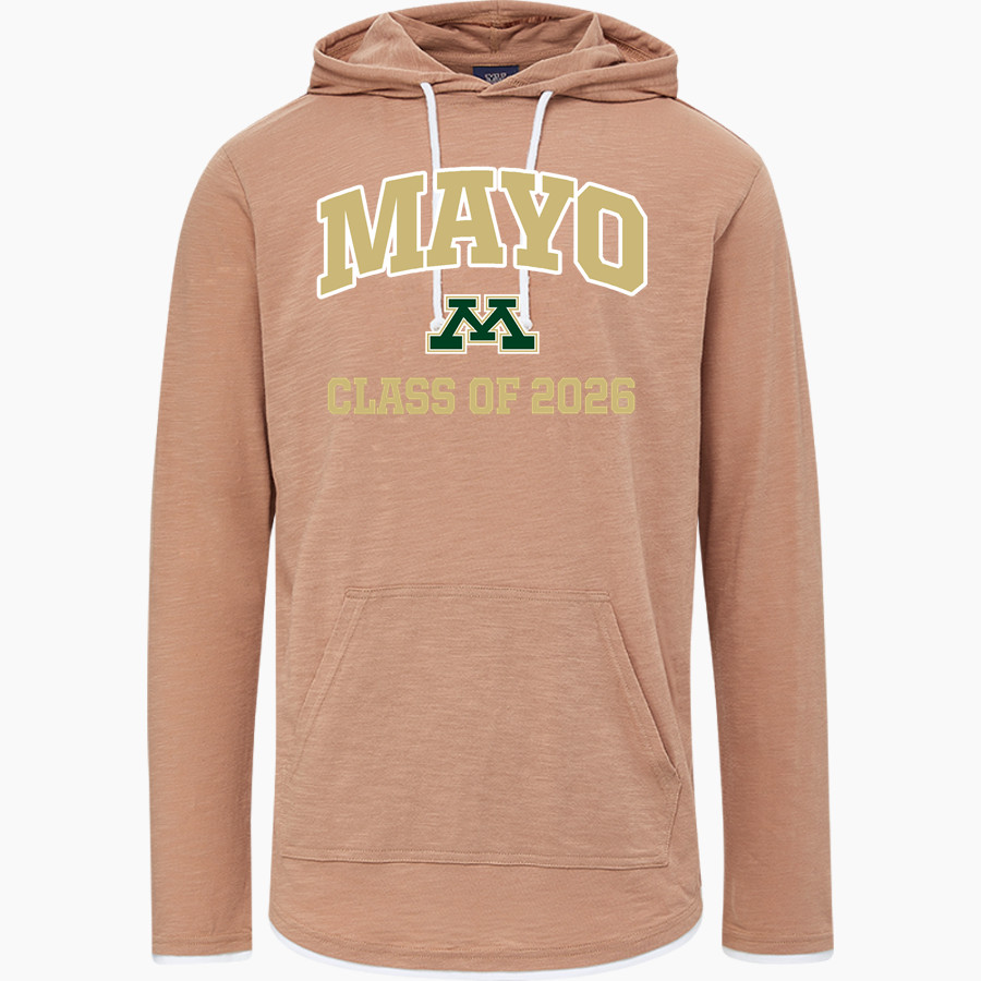 Mayo Spartans <span class="pdp-name-mascot">Mayo Spartans</span> MV Sport Men's Miles Slub Hooded Long Sleeve Tee