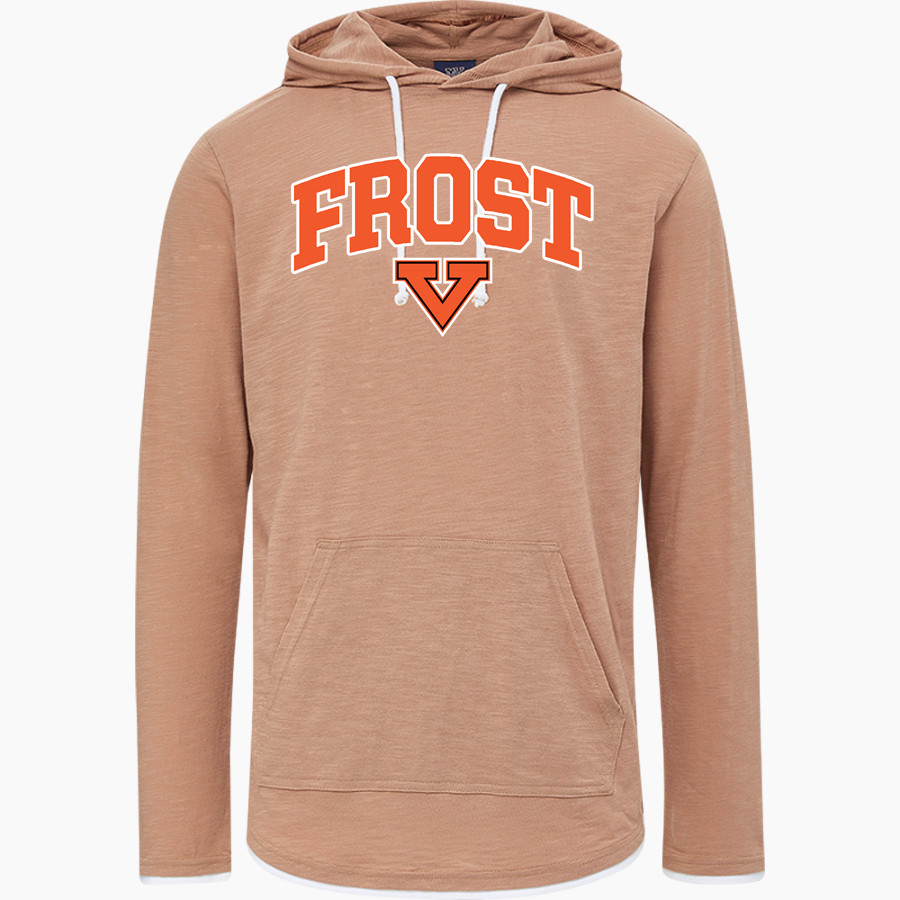Frost Vikings MV Sport Men's Miles Slub Hooded Long Sleeve Tee