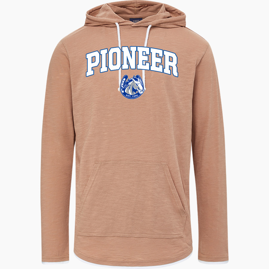 Pioneer Mustangs <span class="pdp-name-mascot">Pioneer Mustangs</span> MV Sport Men's Miles Slub Hooded Long Sleeve Tee