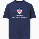 DWIGHT SCHOOL LIONS ONLINE STORE MV Sport Youth Buddy Short Sleeve Tee Front Thumbnail