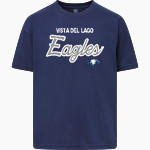 VISTA DEL LAGO HIGH SCHOOL EAGLES <span class="pdp-name-mascot">VISTA DEL LAGO EAGLES</span> MV Sport Youth Buddy Short Sleeve Tee Front Thumbnail