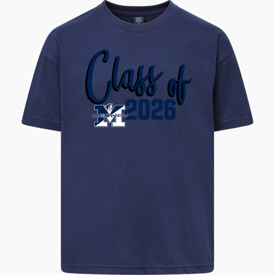 MEDWAY HIGH SCHOOL MUSTANGS <span class="pdp-name-mascot">MEDWAY MUSTANGS</span> MV Sport Youth Buddy Short Sleeve Tee