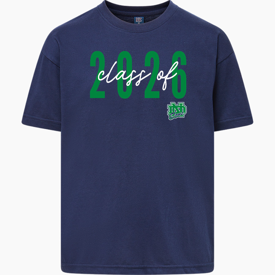 Notre Dame College Prep The Official Online Store <span class="pdp-name-mascot">Notre Dame Dons</span> MV Sport Youth Buddy Short Sleeve Tee