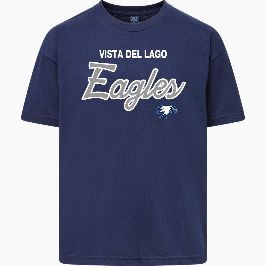 VISTA DEL LAGO HIGH SCHOOL EAGLES <span class="pdp-name-mascot">VISTA DEL LAGO EAGLES</span> MV Sport Youth Buddy Short Sleeve Tee