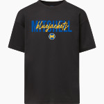 Mitchell Bluejackets MV Sport Youth Buddy Short Sleeve Tee Front Thumbnail