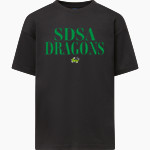Southern Delaware School Of The Arts dragons MV Sport Youth Buddy Short Sleeve Tee Front Thumbnail