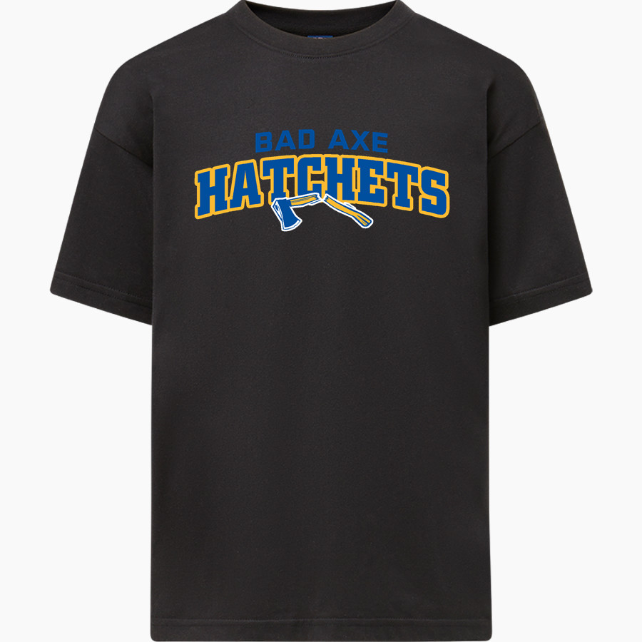 BAD AXE HIGH SCHOOL HATCHETS <span class="pdp-name-mascot">BAD AXE HATCHETS</span> MV Sport Youth Buddy Short Sleeve Tee