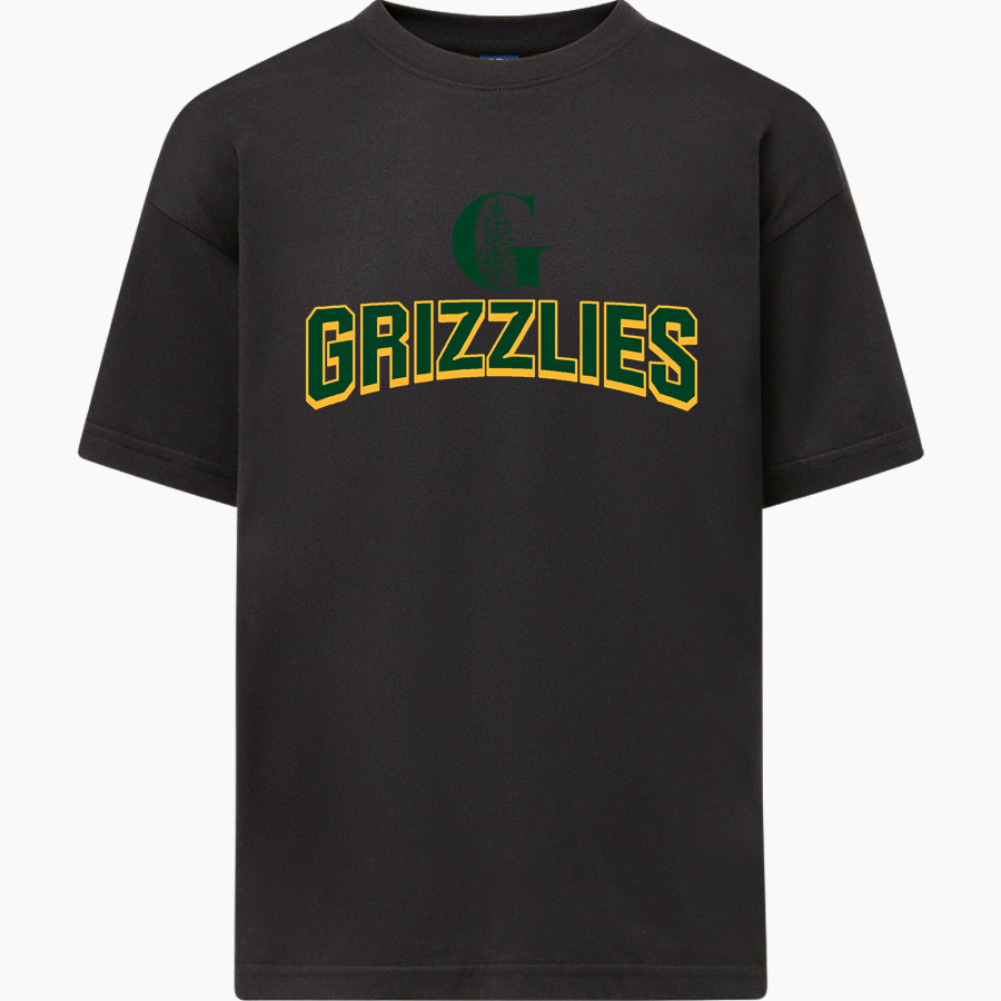 Green Acres Grizzlies <span class="pdp-name-mascot">Green Acres School Grizzlies</span> MV Sport Youth Buddy Short Sleeve Tee