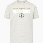 LEGACY CHRISTIAN WARRIORS <span class="pdp-name-mascot">LEGACY WARRIORS</span> MV Sport Youth Buddy Short Sleeve Tee Front Thumbnail