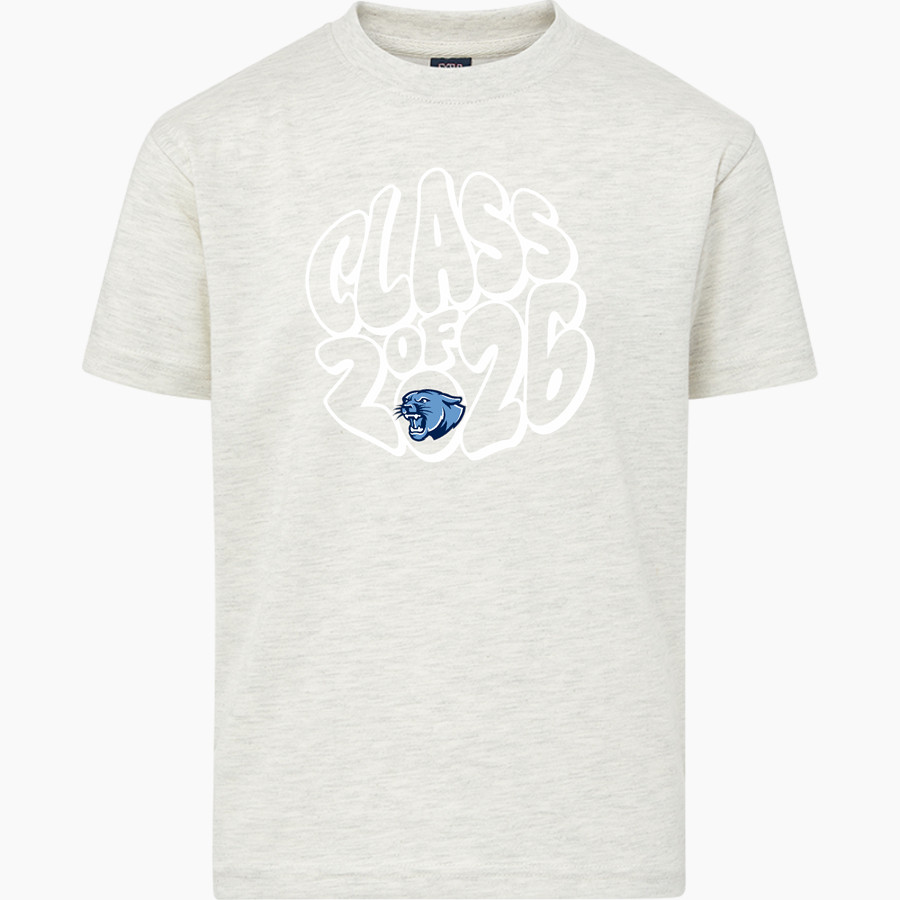 CROW HIGH SCHOOL Cougars Online Store <span class="pdp-name-mascot">CROW COUGARS</span> MV Sport Youth Buddy Short Sleeve Tee