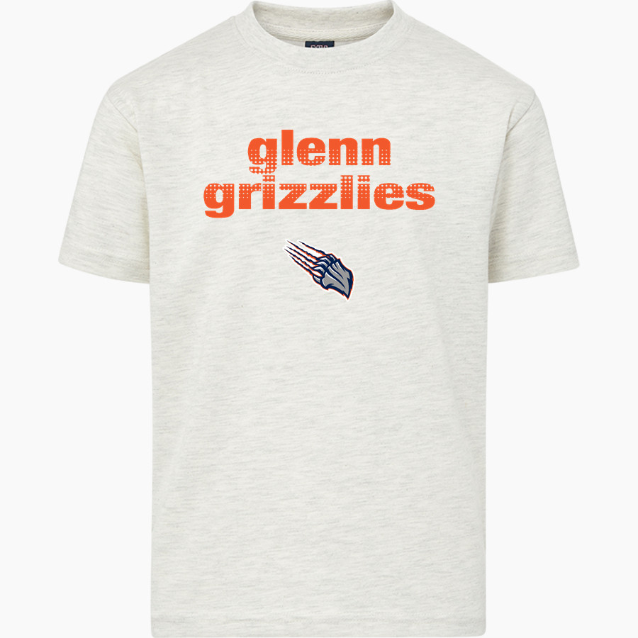 Glenn Grizzlies <span class="pdp-name-mascot">Tom Glenn Grizzlies</span> MV Sport Youth Buddy Short Sleeve Tee