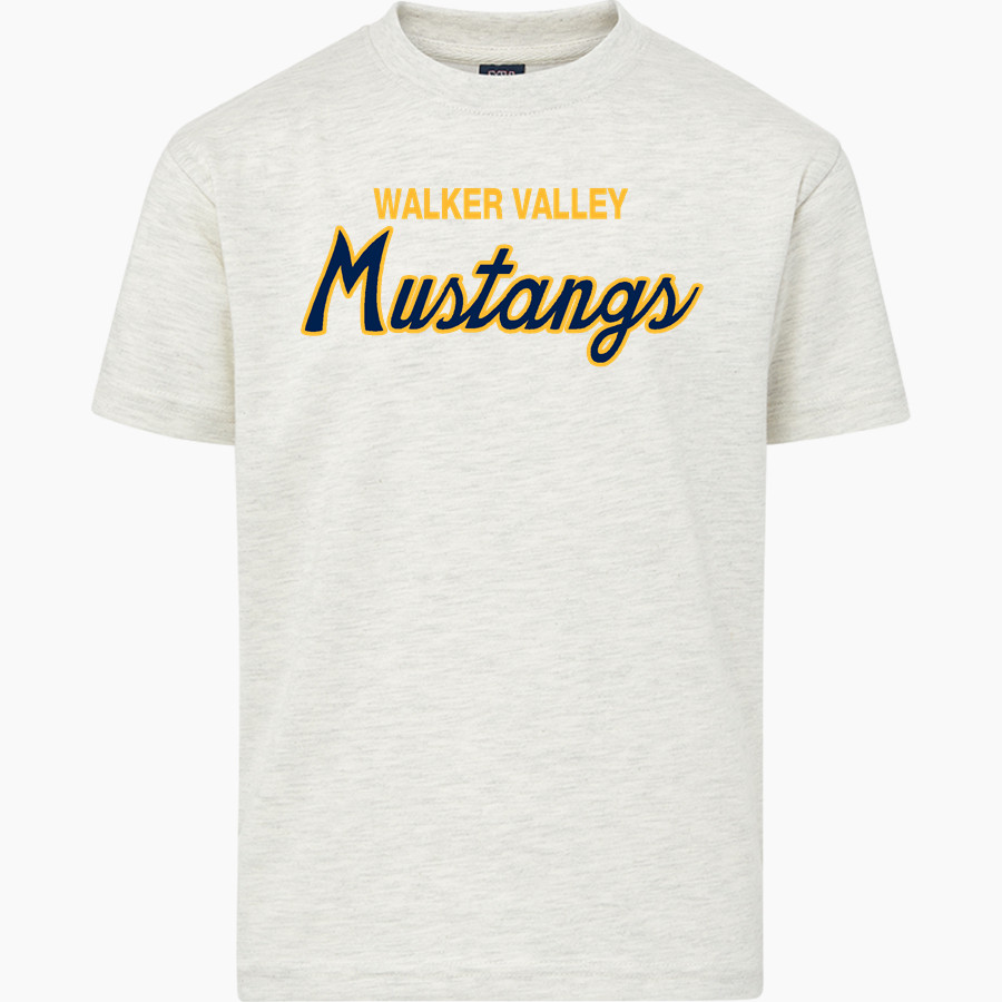 WALKER VALLEY HIGH SCHOOL MUSTANGS MV Sport Youth Buddy Short Sleeve Tee