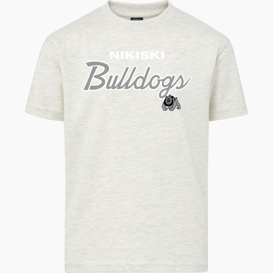 NIKISKI HIGH SCHOOL BULLDOGS <span class="pdp-name-mascot">NIKISKI BULLDOGS</span> MV Sport Youth Buddy Short Sleeve Tee