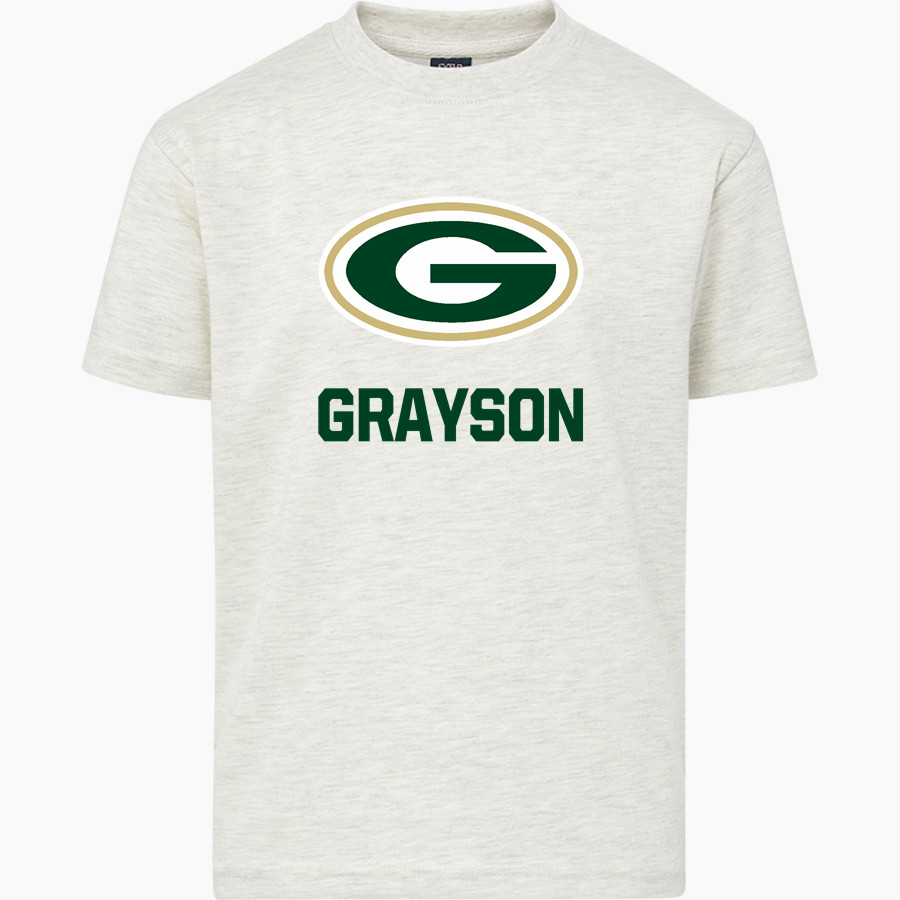 GRAYSON HIGH SCHOOL RAMS MV Sport Youth Buddy Short Sleeve Tee