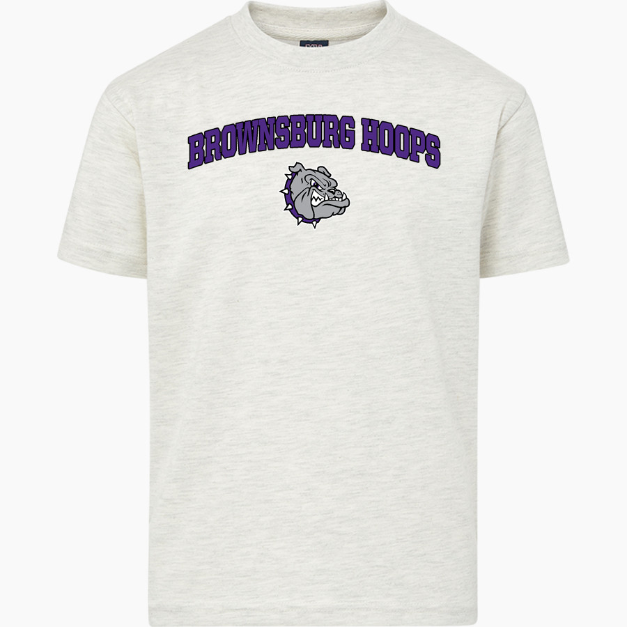 Brownsburg Hoops Bulldogs <span class="pdp-name-mascot">Brownsburg Hoops</span> MV Sport Youth Buddy Short Sleeve Tee