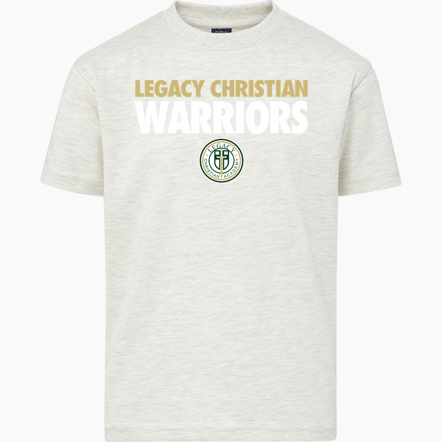 LEGACY CHRISTIAN WARRIORS <span class="pdp-name-mascot">LEGACY WARRIORS</span> MV Sport Youth Buddy Short Sleeve Tee