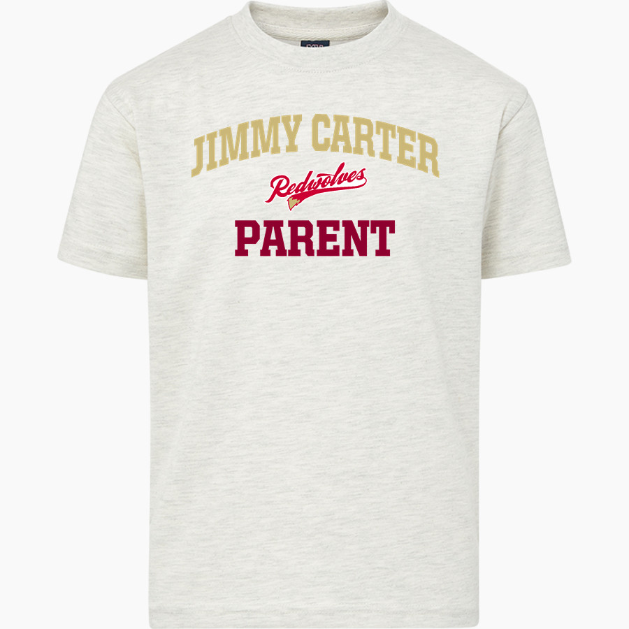 JIMMY CARTER EARLY COLLEGE HIGH SCHOOL Red Wolf <span class="pdp-name-mascot">Jimmy Carter Red Wolf</span> MV Sport Youth Buddy Short Sleeve Tee